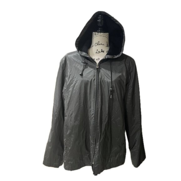 UD UTEX DESIGN RAIN HOOD COAT JACKET ZIP UP SIZE LARGE MEN WINTER JACKET COZZY - Picture 1 of 16